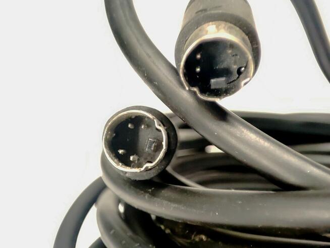 Kabel s-video 10 metrow dwie wtyczki męskie -do monitoringu