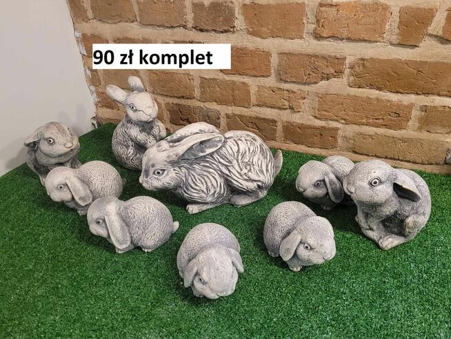 baranek gipsowy owieczka baran figurka wielkanocna dekoracja