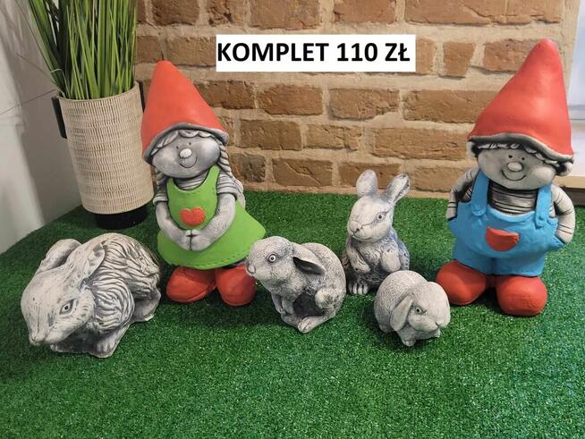 baranek gipsowy owieczka baran figurka wielkanocna dekoracja