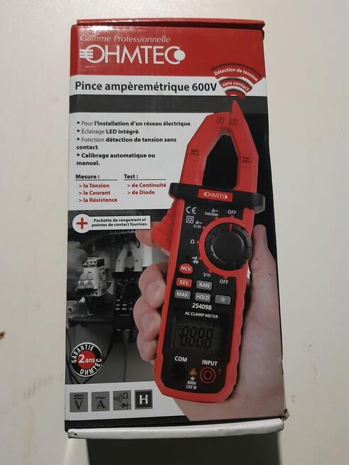 Miernik Cęgowy 600V