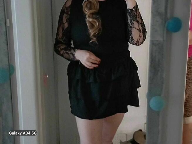 Sukienka mini bombka, XL