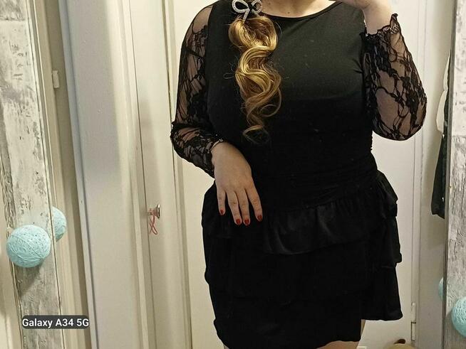 Sukienka mini bombka, XL