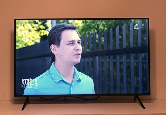 49 Cali TV Samsung QLED 4K HDR Smart TV DVB-T2 Hevc + Uchwyt