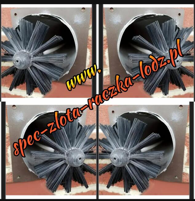 Czyszczenie komina mechaniczne bez wchodzenia na dach