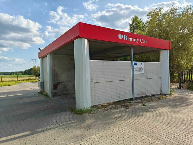 Myjnia samochodowa bezdotykowa 2 stanowiskowa z działką gm K