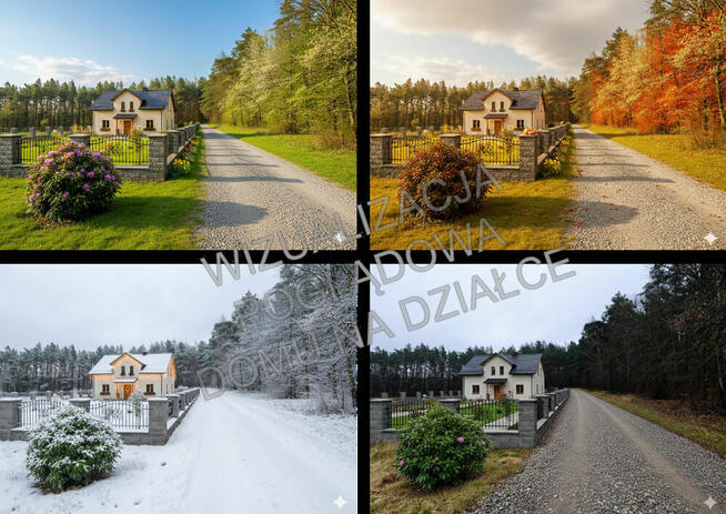 Działki budowlane, las, Mazury, Warunki Zabudowy|Dom do 120m