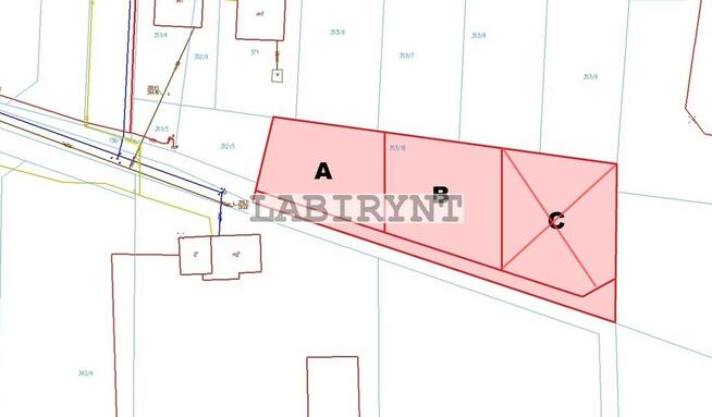 Brzeziny-Kolonia, ul. Rzeczna, 716m2, budowlana