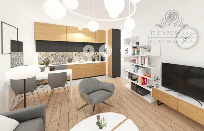 Mieszkanie 42,78m2 w Nowej inwestycji blisko Dworca Głównego