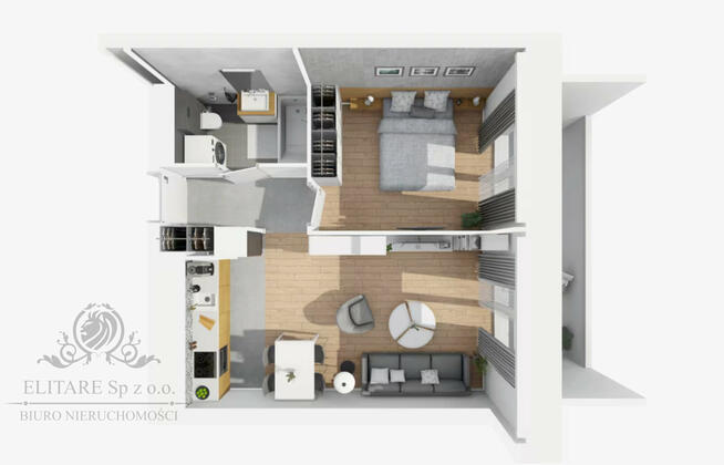 Mieszkanie 42,78m2 w Nowej inwestycji blisko Dworca Głównego