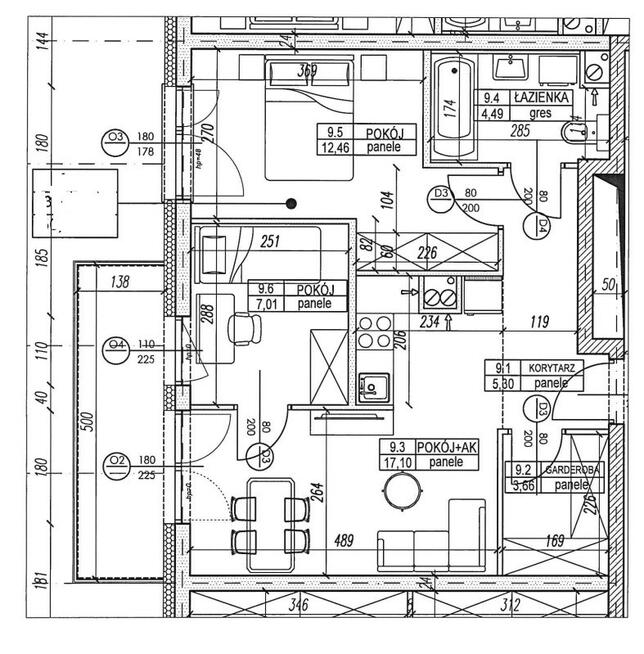 Mieszkanie Lublin Węglin, Jemiołuszki