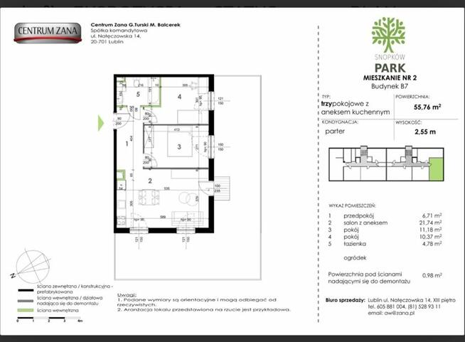 Mieszkanie Lublin Sławin