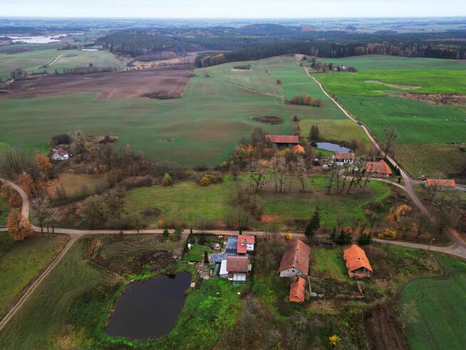 Działka w centrum miejscowości Polkajmy