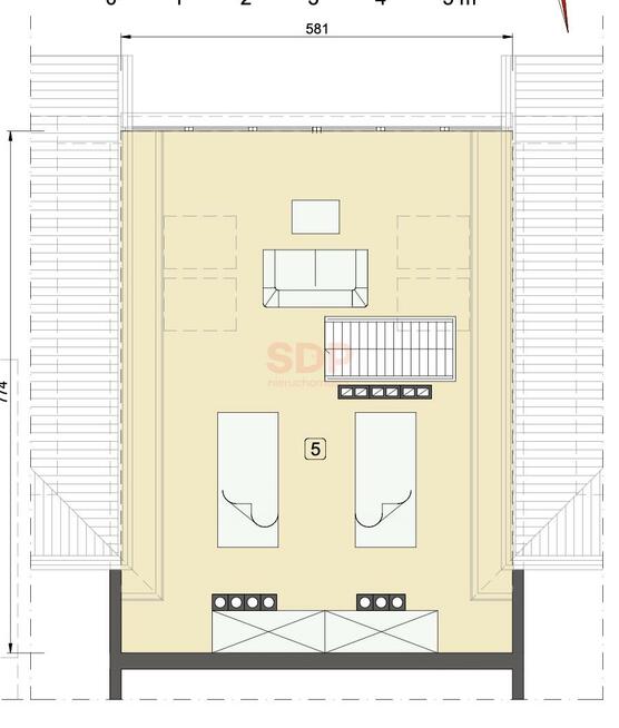 Mieszkanie Szklarska Poręba, Szklana