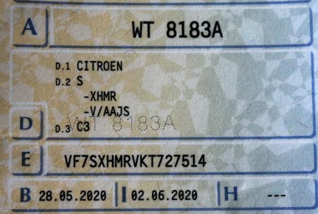 Citroen C3 Rej.2020 SalonPL FV23% Shine Android Nowy Rozrząd Parktronik