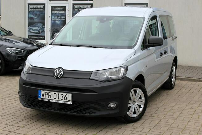 Volkswagen Caddy SalonPL FV23% 2.0TDI 102KM Lane Assist Tempomat 1WŁ Gwarancja