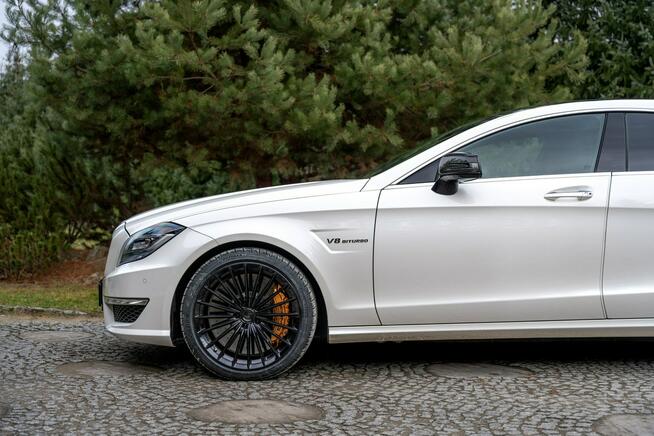 Mercedes CLS 63 AMG 4-Matic / 5.5 V8 585KM / Turismo Wheels 19" / Ceramika / Bezwypadkowy