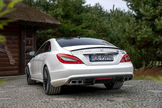 Mercedes CLS 63 AMG 4-Matic / 5.5 V8 585KM / Turismo Wheels 19" / Ceramika / Bezwypadkowy