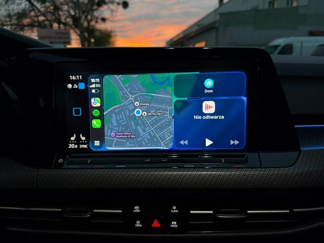 Volkswagen Golf R Bezwypadkowy Salon Polska Gwarancja Pierwszy właściciel Lapiz Blue