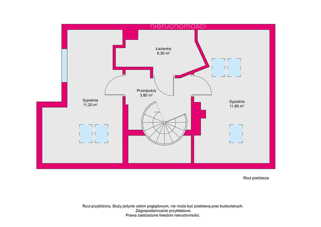 Dwupoziomowy apartament z tarasem - Osiedle Ptasie