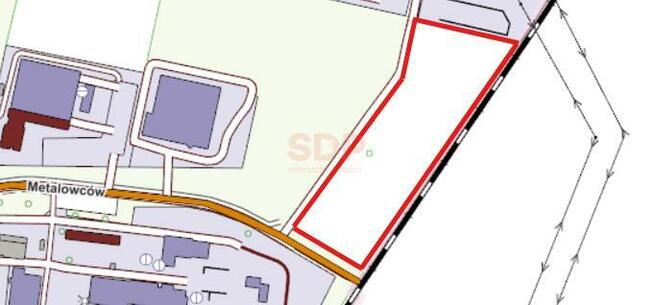 Działka inwestycyjna Świdnica, Metalowców