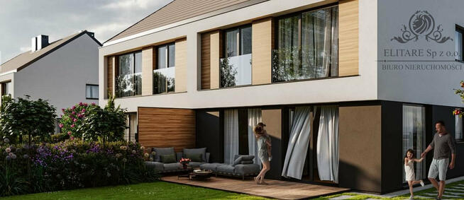 REZERWACJA/Dom Bliźniak z ogrodem pod Wrocławiem - Krzyżowice