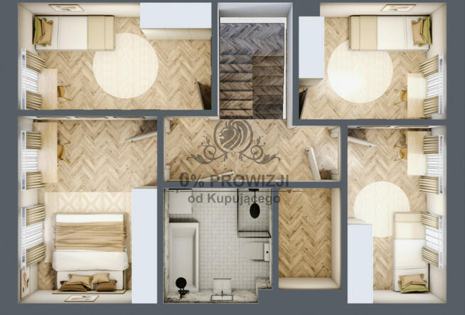 Piękny dom w zabudowie bliźniaczej z garażem i ogrodem/Siechnice