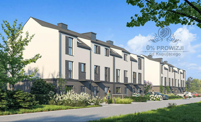 Dom w zabudowie szeregowej/cicha/zielona okolica/blisko Wrocławia/Iwiny