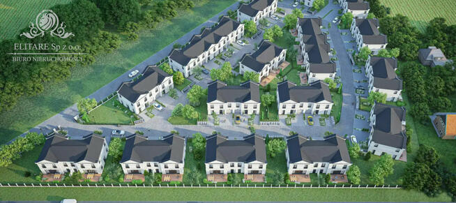 WILLOWY DOM Z OGRODEM I GARAŻEM -stylowa architektura - Cesarzowice