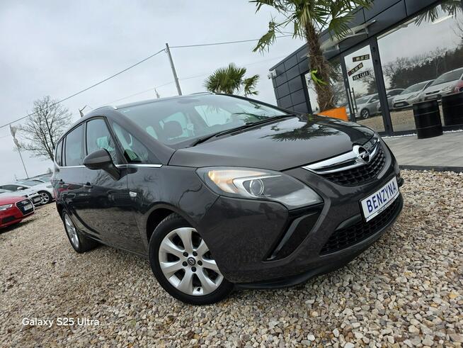 Opel Zafira 1.4T#140KM#Navi#Climatr#Alus#Sensory#Świeży Import#Gwarancja#7 Foteli!