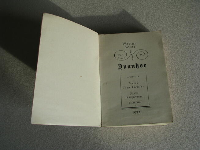 Ivanhoe, Walter Scott