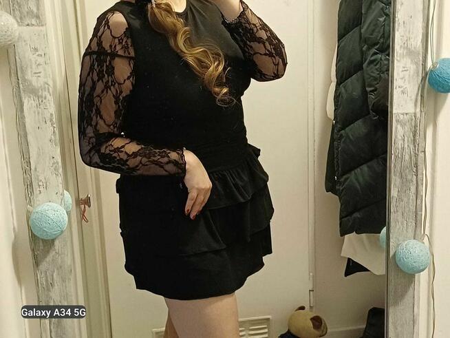 Sukienka mini bombka, XL