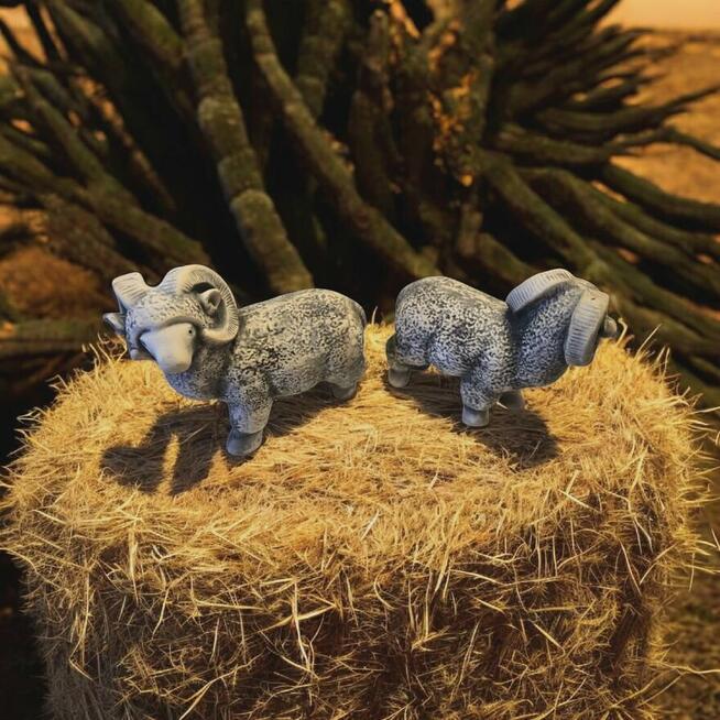 baranek gipsowy owieczka baran figurka wielkanocna dekoracja