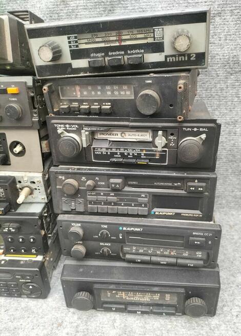 Stare radia samochodowe oldtimer klasyk aktualne