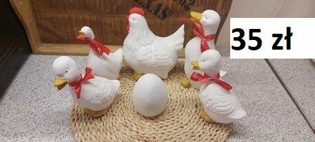 królik wielkanocny na jajku wielkanoc baranek kogut kura