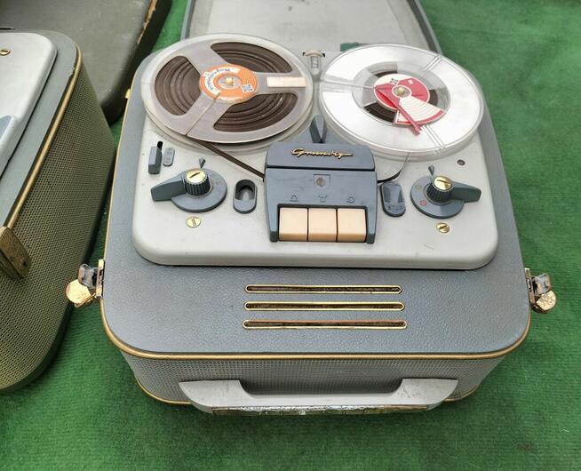 3x magnetofon szpulowy GRUNDIG TK8 TK27 TK30