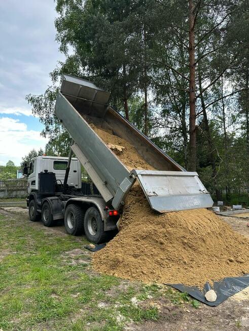 Piasek siany, zasypowy, podsypkowy z własnej kopalni
