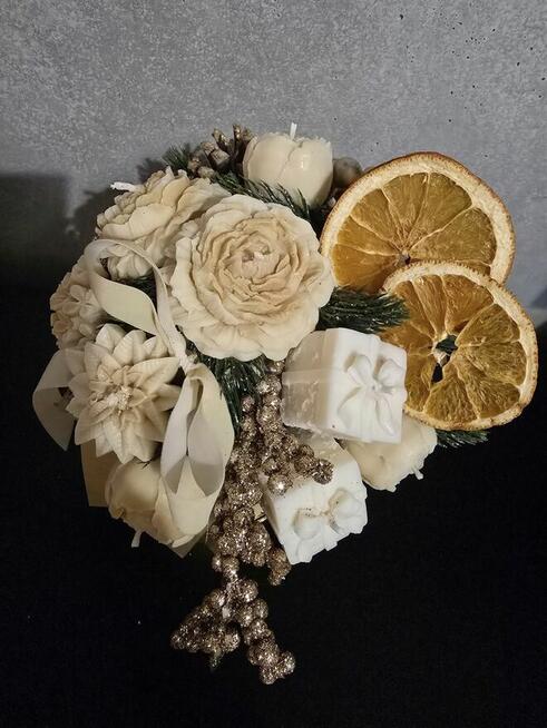 Flowerbox ze świec - prezent idealny