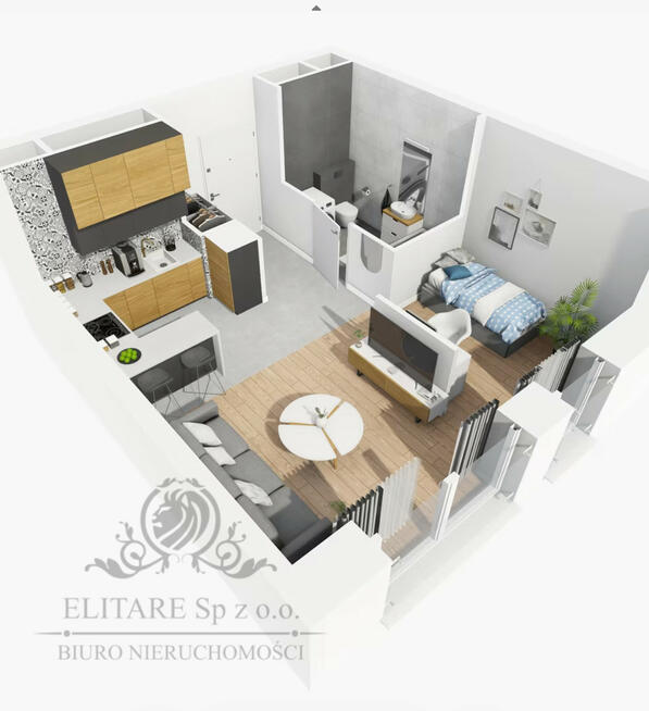 Mieszkanie nowe 32,44m2 ,2 pok. w Centrum Wrocławia/Stare Miasto