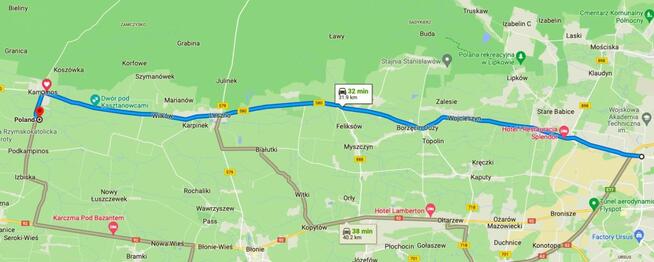 Działka budowlana Podkampinos gm. Kampinos,