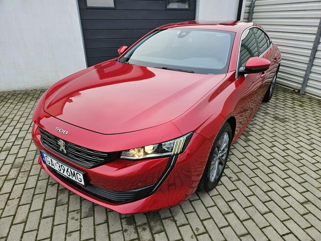 Peugeot 508 1.5 HDi 130KM BEZWYPADEK bdb wyposażony MANUAL sedan ZADBANY