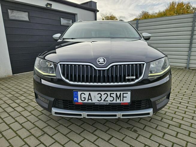 Škoda Octavia SCOUT 2.0 TDI 150KM 4x4 LED kamera NAVI zadbany BDB STAN serwis ASO