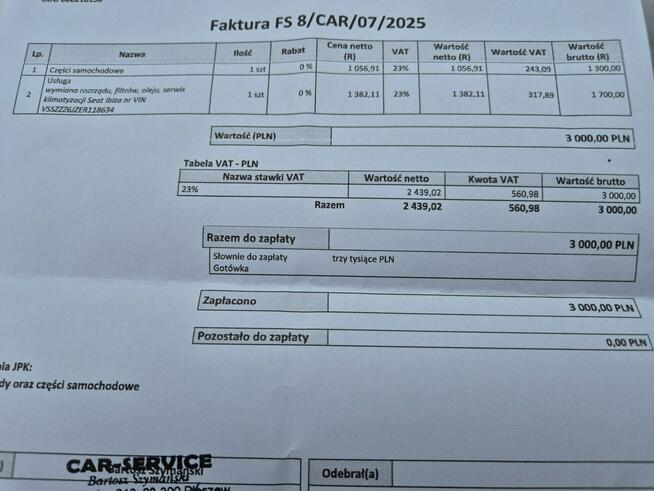 Seat Ibiza 1.2TSI 105KM Lift Oryginał Stan Bezwypadkowy I Właściciel