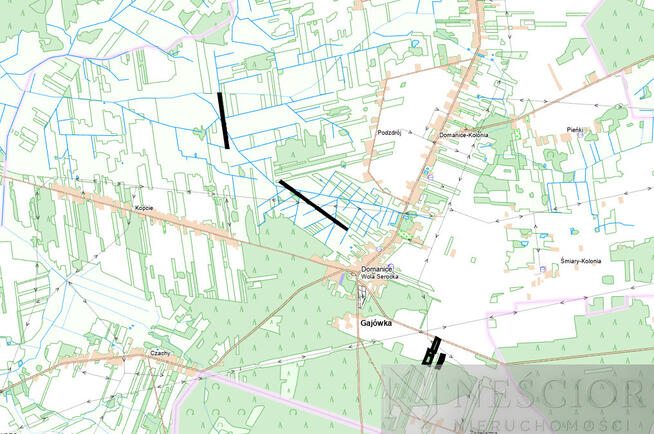 Działki Rolne Domanice 6zł/m2