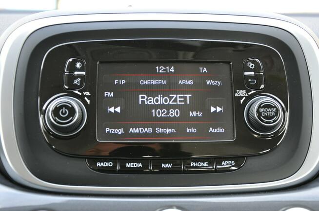 Fiat 500x 1.4T 140KM Navi Klima dwustrefowa Półskóra Czujniki Alufelgi