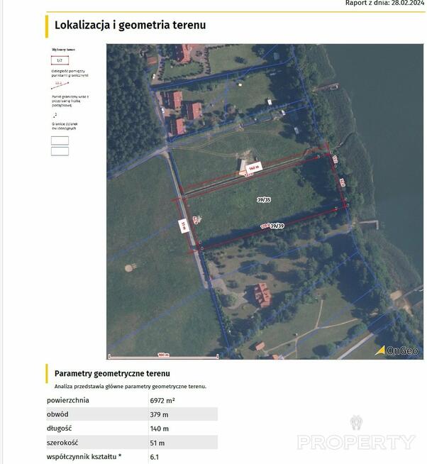 Działka budowlana Iznota gm. Ruciane-Nida Kamień