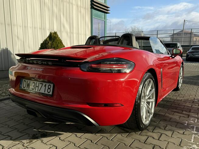 Porsche 718 Boxster 300KM PDK. Guards Red, Wentylacja, BOSE, Pakiet skórzany, PDLS+.