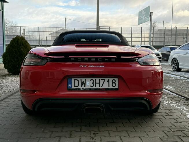 Porsche 718 Boxster 300KM PDK. Guards Red, Wentylacja, BOSE, Pakiet skórzany, PDLS+.