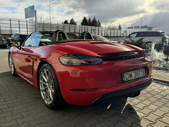Porsche 718 Boxster 300KM PDK. Guards Red, Wentylacja, BOSE, Pakiet skórzany, PDLS+.