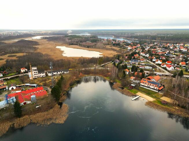 Zabudowane działki, pierwsza linia brzegowa