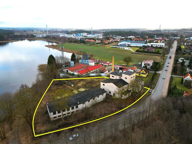 Zabudowane działki, pierwsza linia brzegowa